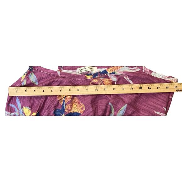 NWT Free People We The Free Hey Girl Spring Plum Tank Top Medium - Picture 3 of 7